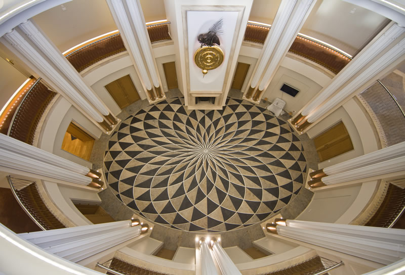 Geometric Shaped Marble Hall Floor By Phidias Neo-Classical of Bristol Geometric Shaped Marble Hall Floor By Phidias Neo-Classical of Bristol